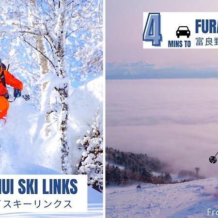 Furano Ski House Villa Bagian luar foto